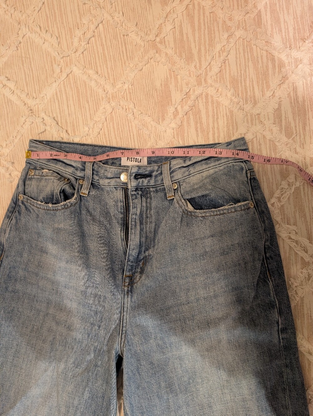 Pistola Light Blue Wide-Leg Jeans - Picture 10 of 10